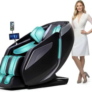 Viso kūno masažo kėdė-nulinės gravitacijos išmanioji masažo kėdė - 4d robotinės rankos su SL bėgiu-Bluetooth atsipalaidavimo kėdė (Nior)