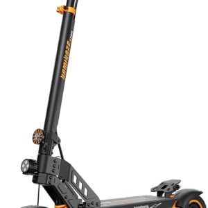 Elektrinis paspirtukas Kamikaze K1 maks-dvigubas variklis 2 UMP 1000 V, akumuliatorius 52 V 20 Ah, nuotolis iki 80 km, greitis 20 km / h, dideli ratai, Dvigubas diskinis stabdys, pakaba, IPS5