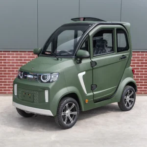 TTZ Electric neįgaliųjų transporto priemonė 2.0 – tamsiai žalia – elektrinis neįgaliųjų automobilis be vairuotojo pažymėjimo – 45 km/val. – alternatyva Canta