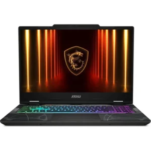 Žaidimų nešiojamas kompiuteris MSI Cyborg 15 – be „Windows“ – 15,6" FHD 144Hz ekranas – Intel Core i5-13420H – RTX 5050 – 32 GB DDR5 RAM – 512 GB SSD.