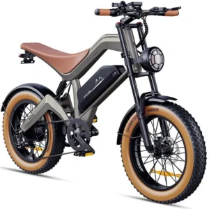 Elektrinis dviratis M20 – 1500 W variklis – išimama 18,2 Ah baterija – nuvažiuojamas atstumas iki 40 km – maksimalus greitis 55 km/h – centrinis skaitmeninis NFC ekranas.